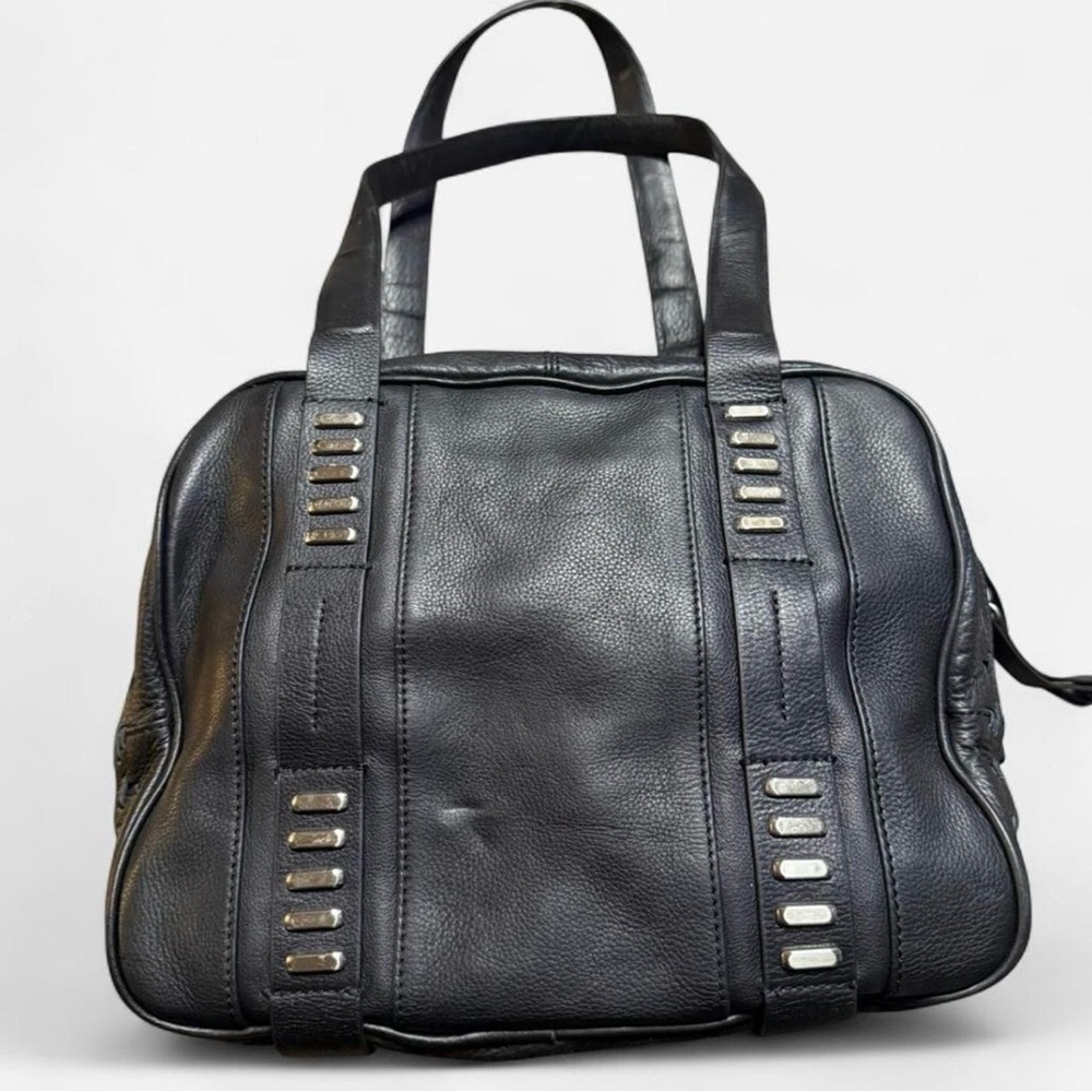 Black Leather Kelsi Dagger bag